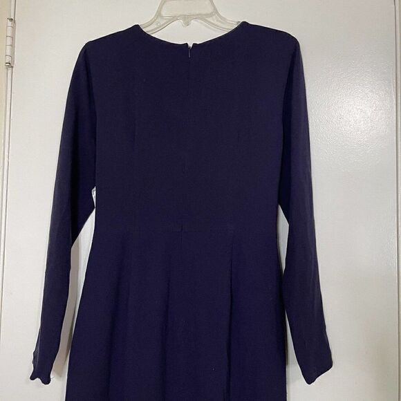 NWT! Dress The Population Naomi Twist Crepe Boysenberry purple maxi dress Medium - Picture 6 of 9